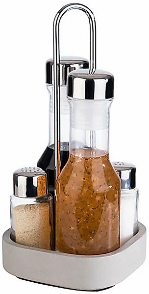 APS Menage-Set "Element" Betonsockel, inkl. Salz- & Pfefferstreuer günstig online kaufen