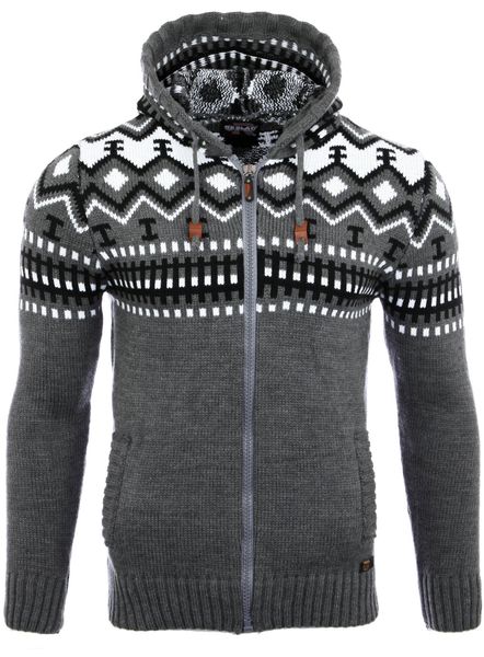Reslad Strickpullover Reslad Herren Grobstrick Norweger günstig online kaufen