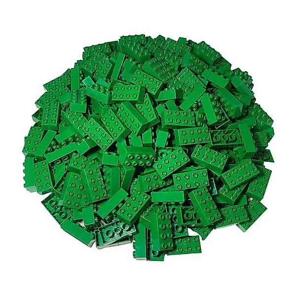 LEGO® Spielbausteine LEGO® Duplo 2x4 Steine Grün - 40 Stück - Grundbaustein günstig online kaufen