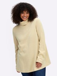 Sheego Strickpullover Rollkragenpullover günstig online kaufen