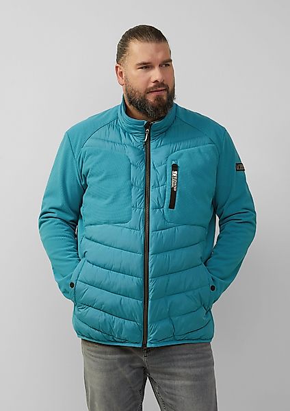 s.Oliver Outdoorjacke Materialmix-Jacke mit sportiven Kontrastdetails günstig online kaufen