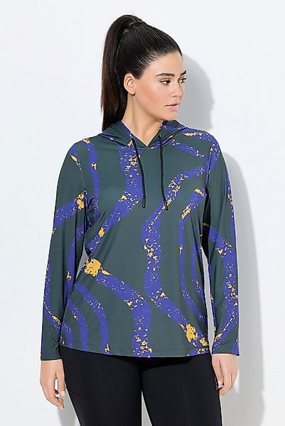 Ulla Popken Longsleeve Funktionsshirt LSF 50+ Slim Kapuze Langarm günstig online kaufen