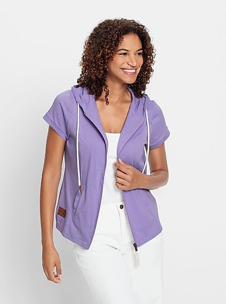 Casual Looks Shirtjacke "Sweatjacke" 1 Stk. tlg. günstig online kaufen