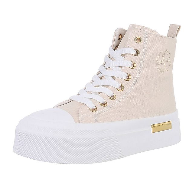 Ital-Design Damen High-Top Freizeit Sneakerboots (88671564) Keilabsatz/Wedg günstig online kaufen