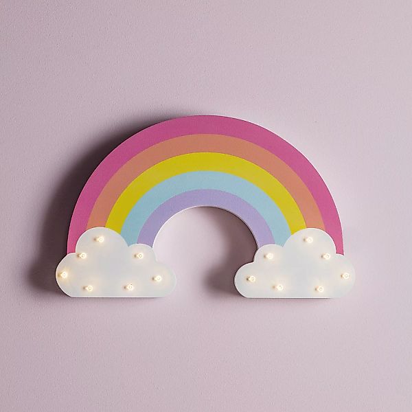 Regenbogen Wandlampe Kinderzimmer günstig online kaufen