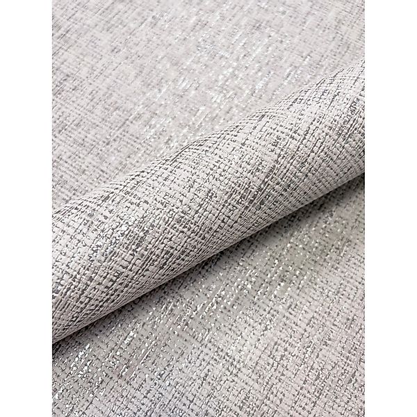 Newroom Vliestapete Milani Taupe Uni Leicht Glänzend Uni FSC® günstig online kaufen