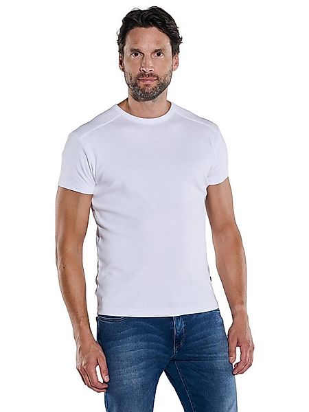 Engbers T-Shirt Herren Basic-Shirt "My Favorite" organic, Reinweiss günstig online kaufen