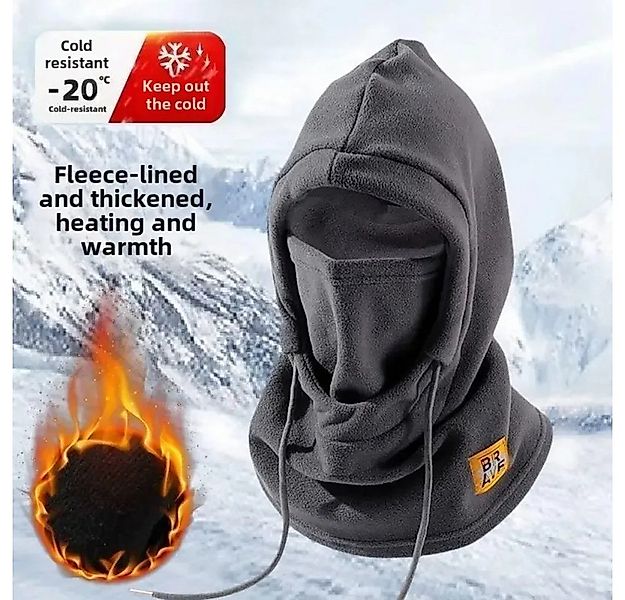 Blusmart Sturmhaube Warme Wintermütze zum Radfahren (Warm und winddicht, Ha günstig online kaufen