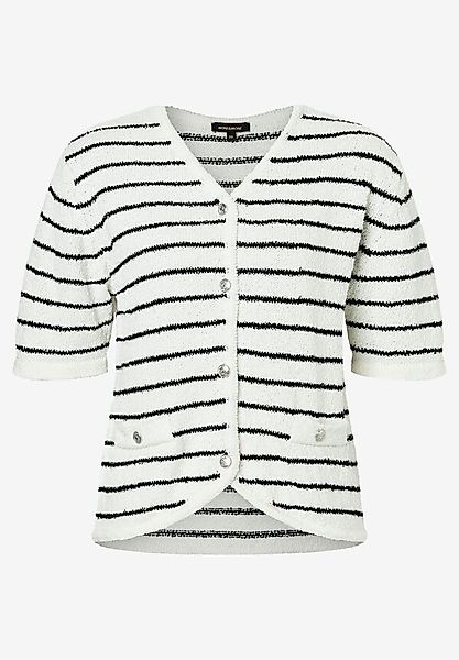 MORE&MORE Cardigan Kurzarmstrickjacke günstig online kaufen