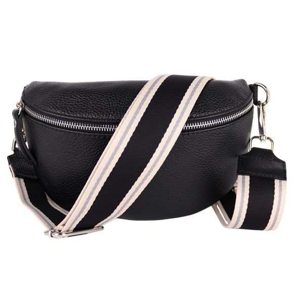 MIRROSI Bauchtasche mit GOLDENER Reißverschluss Damen, günstig online kaufen