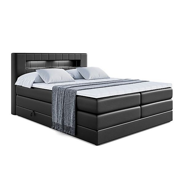 ALTDECOR Boxspringbett ORGOL KING (Multipocket H4 und H3 Matratze Bonellfed günstig online kaufen