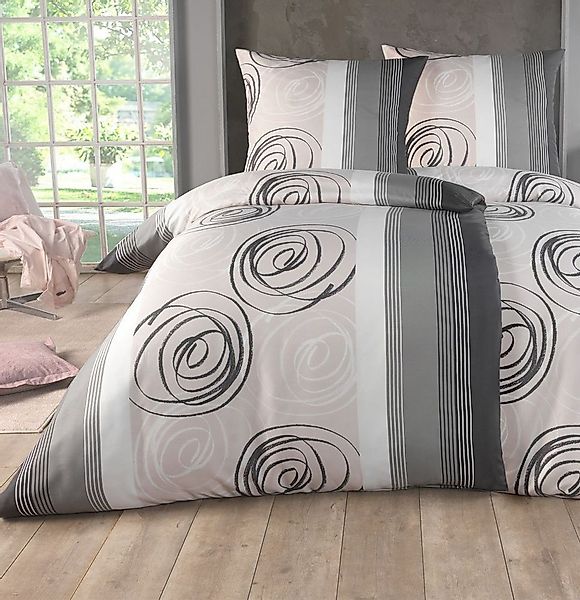 Kuscheli Bettwäsche 2x 135x200 + 2x 80x80 cm atmungsaktiver Bettbezug, mode günstig online kaufen