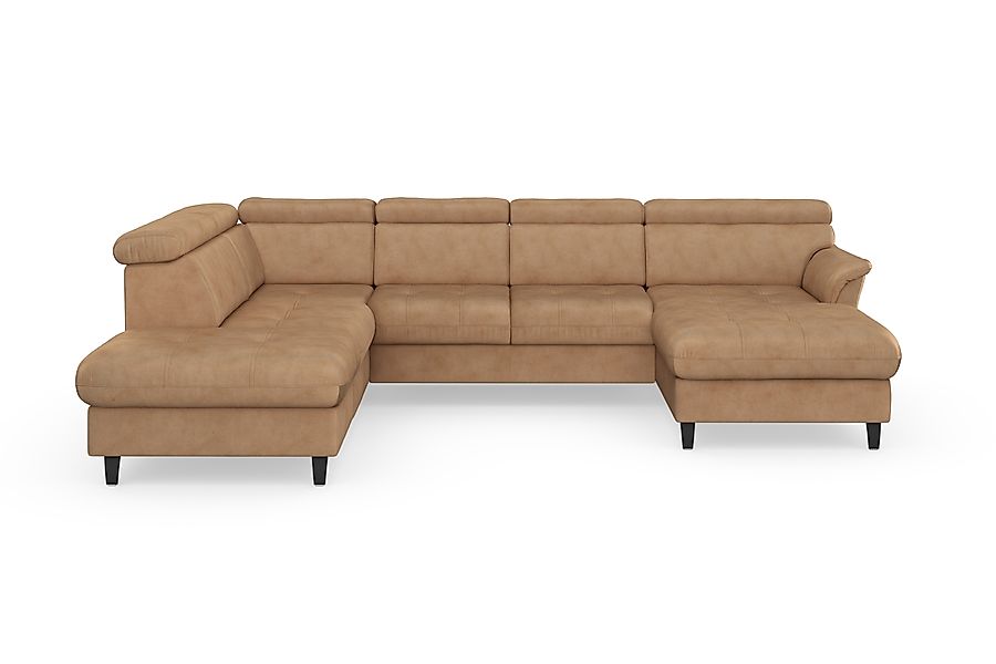 sit&more Wohnlandschaft »Marano U-Form«, inklusive Kopfteilverstellung, wah günstig online kaufen