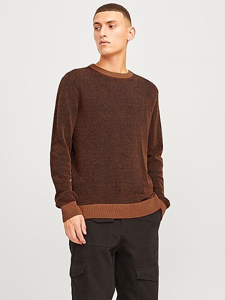 Jack & Jones Rundhalspullover JJEGLOBE KNIT günstig online kaufen