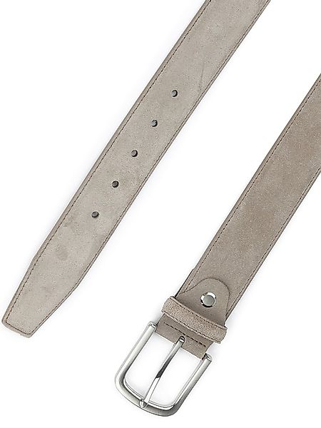 Suitable Ledergürtel Wildleder Taupe - Größe 95 günstig online kaufen