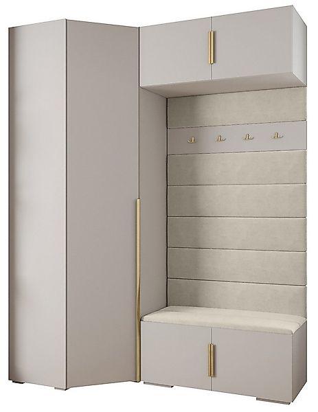 ABIKS MÖBEL Kompaktgarderobe INOVA 1 SATZ 21 Möbelset, Garderobe mit Kleide günstig online kaufen