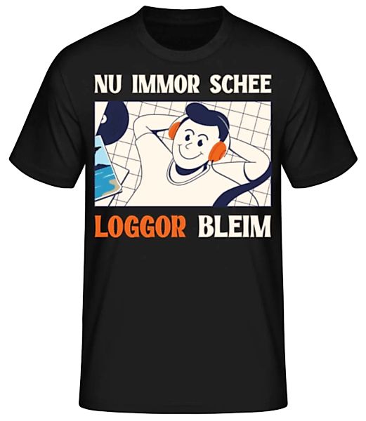 Loggor Bleim Sächsisch · Männer Basic T-Shirt günstig online kaufen