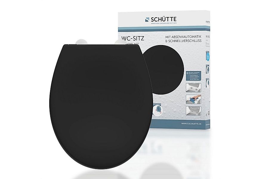 Schütte WC-Sitz, Absenkautomatik, Schnellverschluss günstig online kaufen