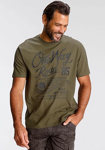 Man's World T-Shirt Kurzarm, Regular Fit, günstig online kaufen