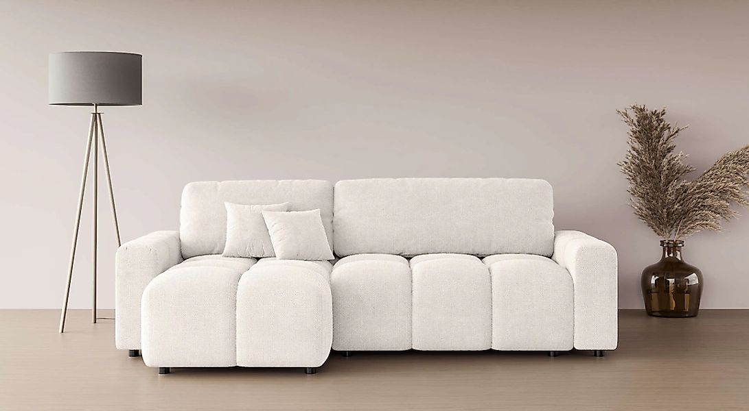 INOSIGN Ecksofa "FELICI, Schlafsofa 233cm, L-Form mit Recamiere beidseitig günstig online kaufen