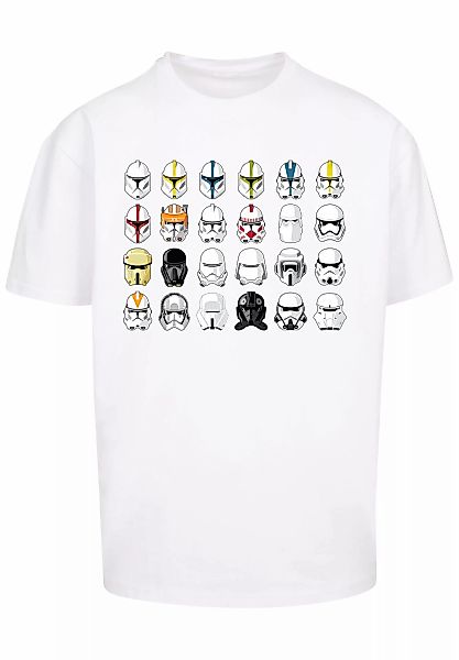 F4NT4STIC T-Shirt "Star Wars Stormtrooper Helmets CAD", Print günstig online kaufen