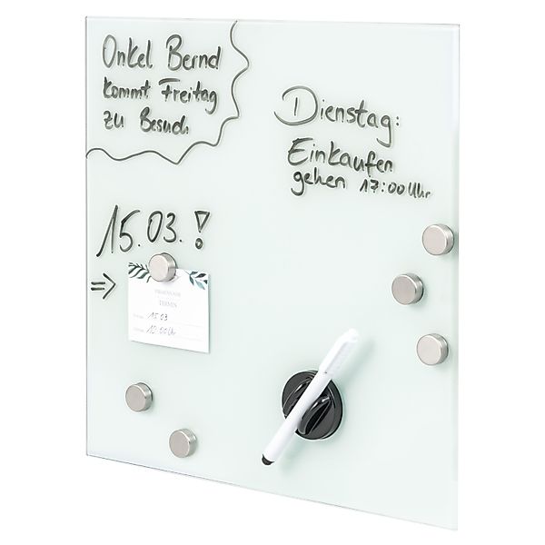 bremermann Magnettafel Magnettafel mit weißer Glasfront, günstig online kaufen