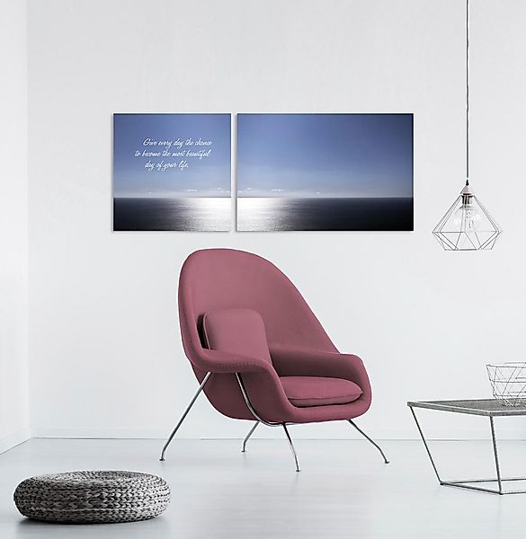 queence Leinwandbild "Day of your life", Himmel-Himmelsbilder-Kunst-Modern- günstig online kaufen