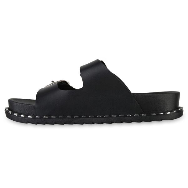 VAN HILL 841575 Pantolette Damen Pantoletten günstig online kaufen