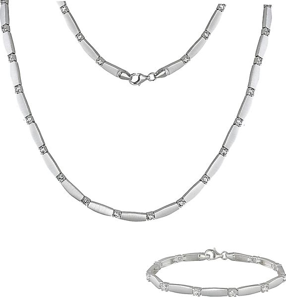 SilberDream Schmuckset SilberDream weiß Collier & günstig online kaufen