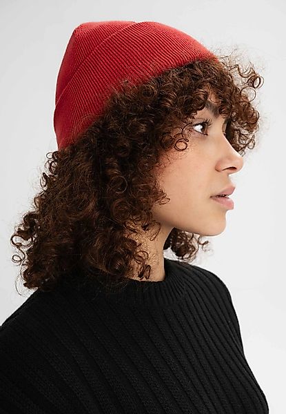 MELA Strickmütze Unisex Feinstrick Mütze HIMMAT günstig online kaufen