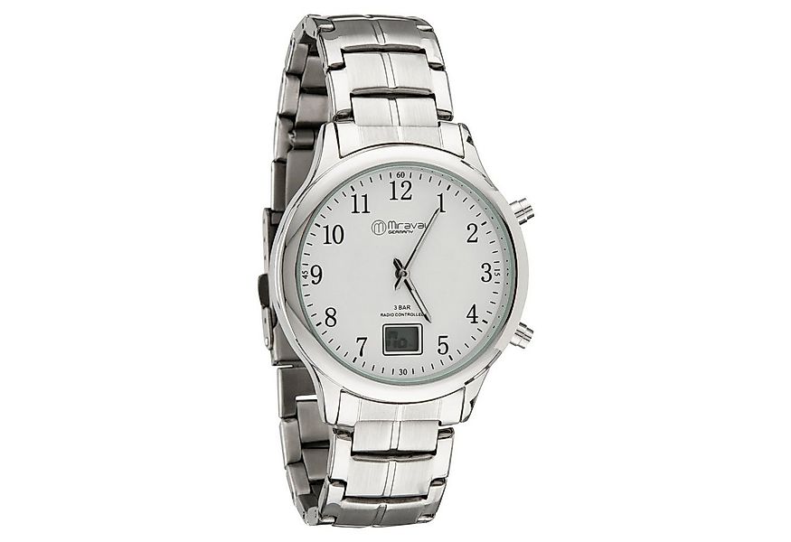 Miraval Quarzuhr Miraval Funk Armbanduhr mit Edelstahlarmband günstig online kaufen