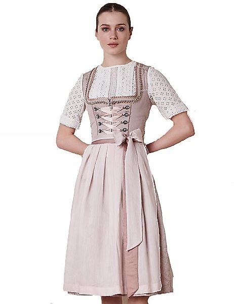 KRÜGER COLLECTION Dirndl 'Enid' Traditionell 114265, Rosa - 70cm günstig online kaufen