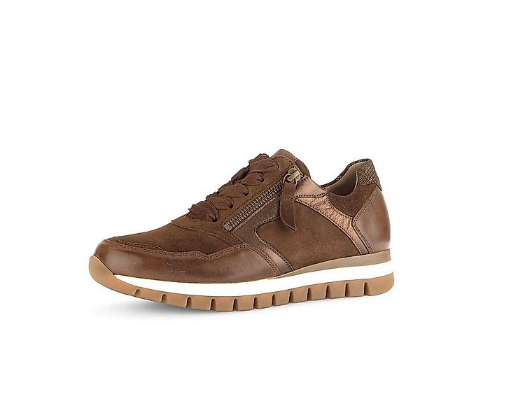 Gabor Sneaker low Materialmix Leder Sneaker günstig online kaufen