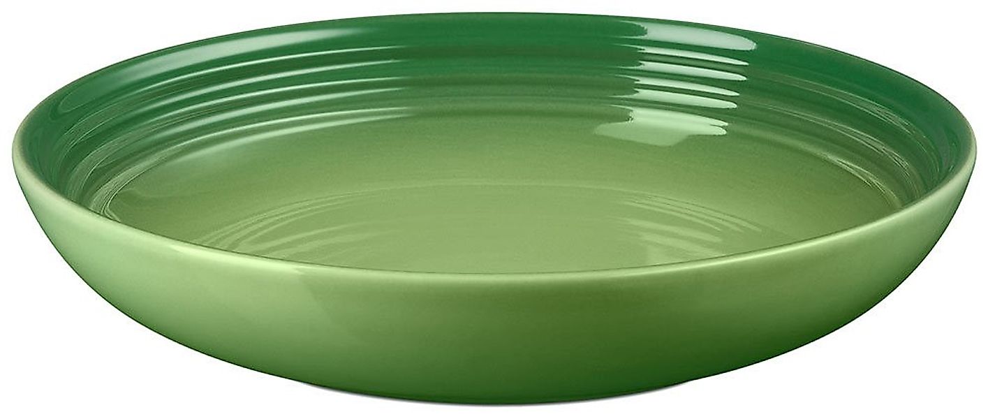 Le Creuset Suppenteller Steinzeug Bamboo Green 22cm günstig online kaufen