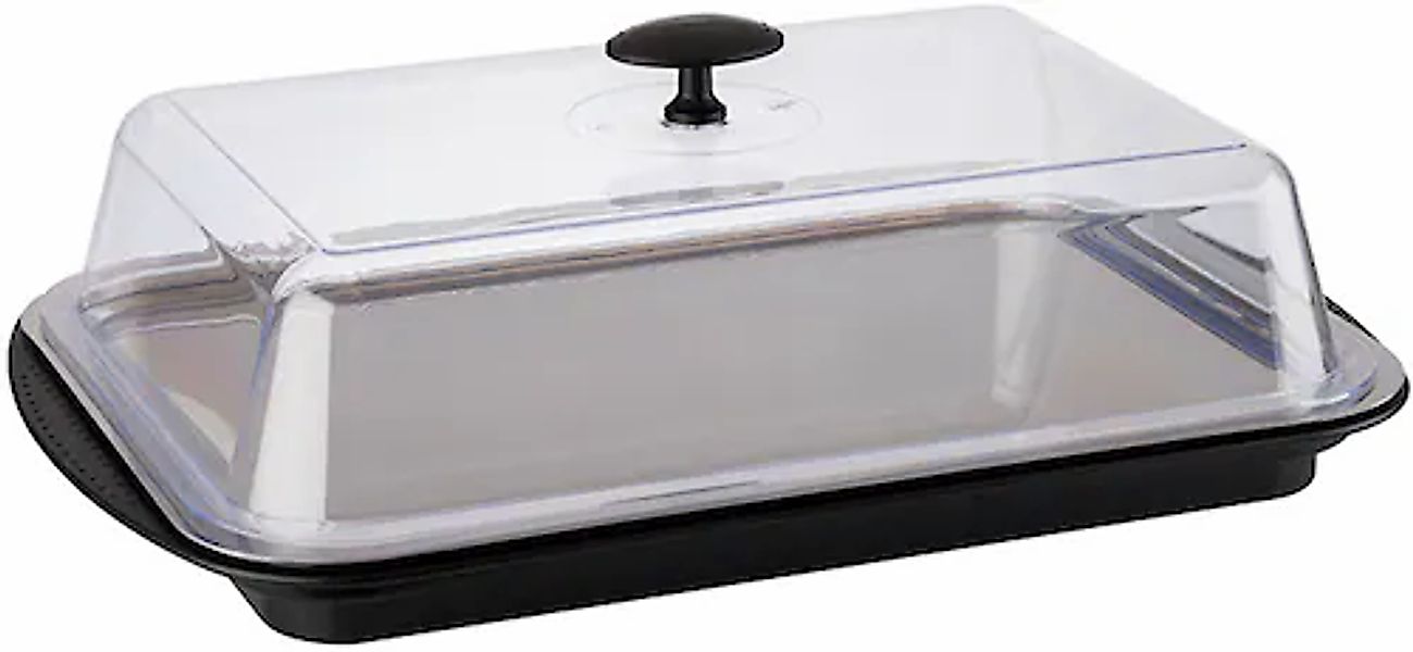 APS Buffet-Vitrine »Thermo Tablett«, (Set, 1 tlg.), mit Haube, 43x29 cm, in günstig online kaufen