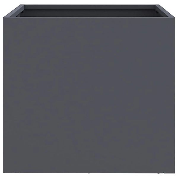 vidaXL Pflanzkübel 2 Stk Anthrazit 32x30x29 cm Stahl 841540 günstig online kaufen
