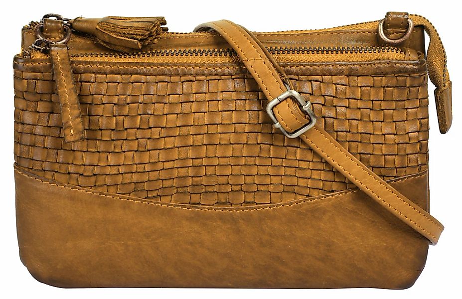 Samantha Look Umhängetasche echt Leder, Made in Italy günstig online kaufen