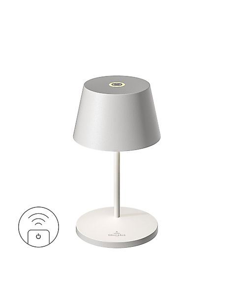 SEOUL 2.0 Outdoor Tischleuchte RC Weiß günstig online kaufen