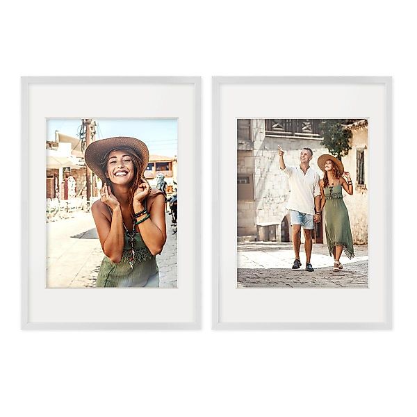 PHOTOLINI Bilderrahmen 2er Set 3D-Rahmen mit günstig online kaufen