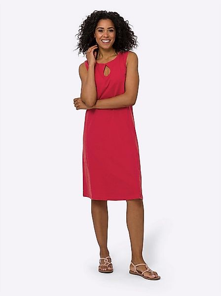 Sieh an! Jerseykleid Jersey-Kleid Ärmellos günstig online kaufen