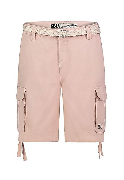 SUBLEVEL Shorts Gestreift Freizeitshorts mit elastischem Bund Chino Twill S günstig online kaufen