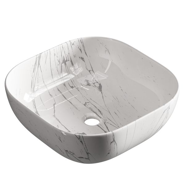 Planetmöbel Aufsatzwaschbecken Waschbecken 42 cm (Badezimmer günstig online kaufen