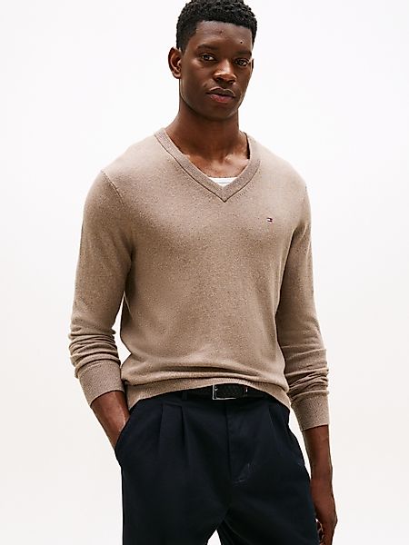 Tommy Hilfiger V-Ausschnitt-Pullover PIMA ORG CTN günstig online kaufen