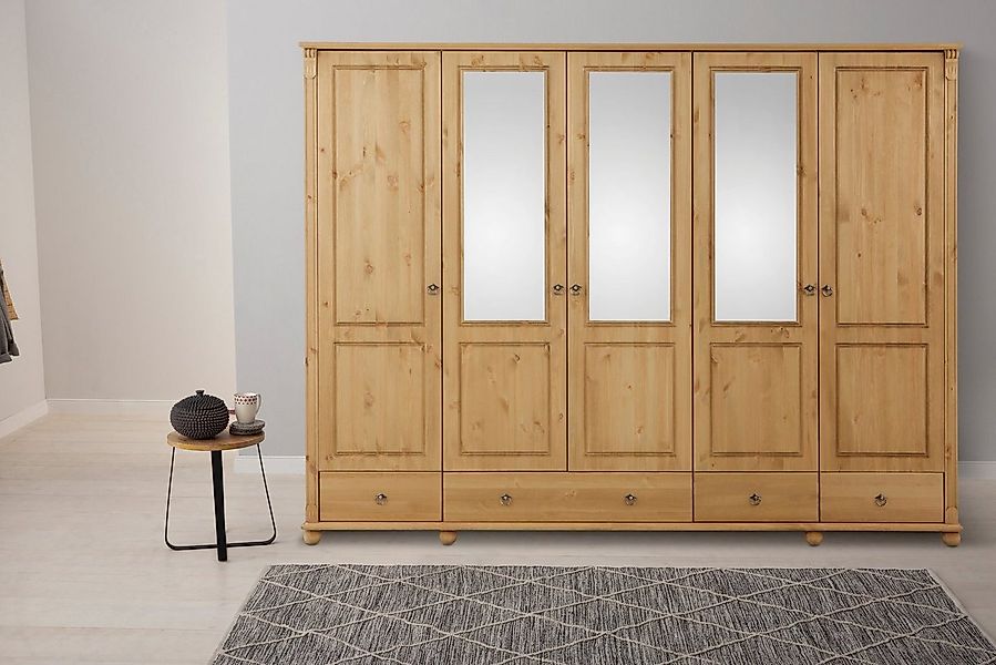 Home affaire Kleiderschrank "Tessin", (B/H/T ca. 245/191/59 cm), Breite 245 günstig online kaufen