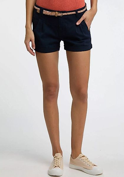 Ragwear Shorts "HEEVEN B", inklusive Gürtel in schöner Flechtoptik günstig online kaufen