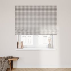 Dekoria Raffrollo Capri, grau-ecru , 120 x 170 cm günstig online kaufen