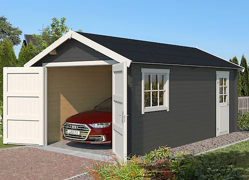LASITA MAJA Garage »Dillon«, BxT: 340x580 cm, 202 cm Einfahrthöhe günstig online kaufen
