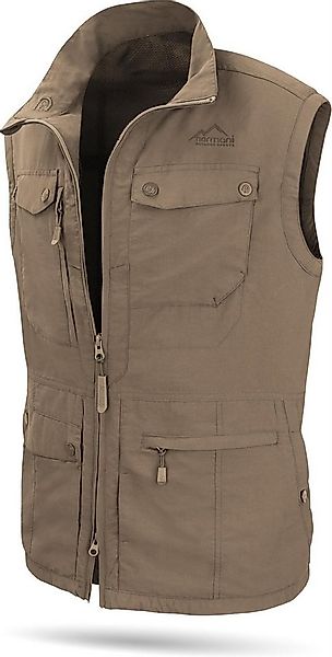 normani Funktionsweste Herren Outdoor Weste Kudu Sommerweste Reiseweste Wan günstig online kaufen