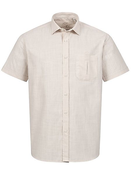 Indumentum Kurzarmhemd Herren Hemd Kurzarm Hemd Leinen-Optik günstig online kaufen
