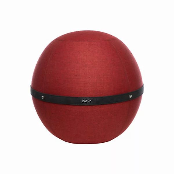 Ergonomischer Sitz Ballon Original Regular textil rot / Ø 55 cm - BLOON PAR günstig online kaufen